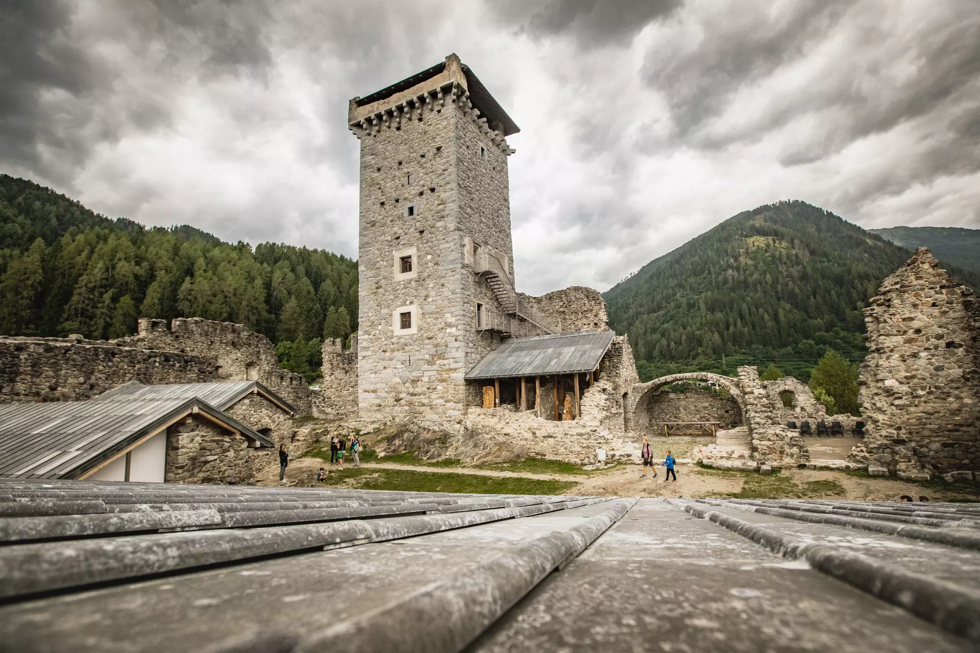 San Michele Castle Ossana Castle Val di Sole Trentino